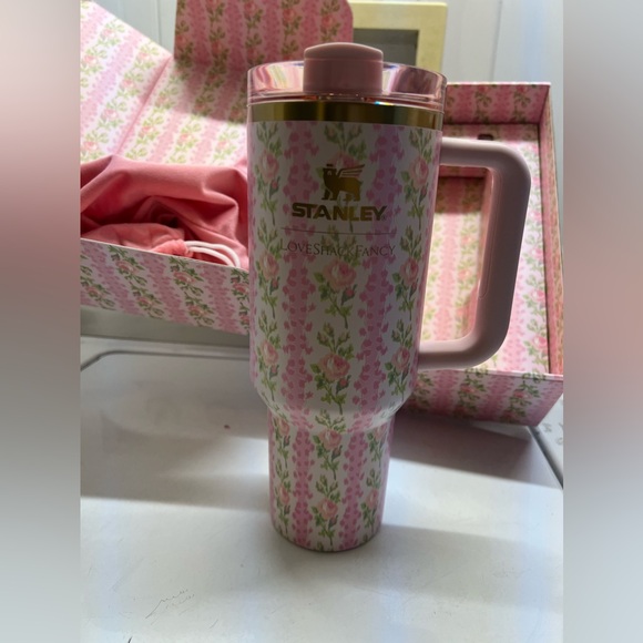 BNIB Flawless Loveshack Fancy Blooming Heirloom Stanley 40oz.